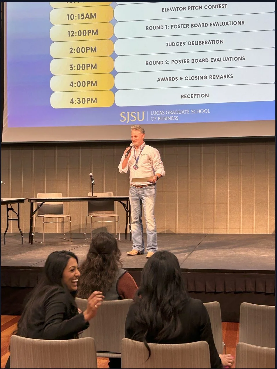 SJSU conference schedule and speaker